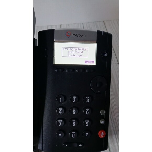 Polycom VVX 201 IP Business VoIP Telephone 2201-40450-001 - Picture 6 of 8